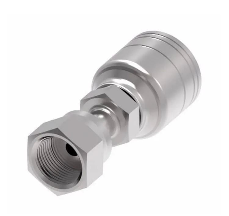 FLAT FACE O-RING FEMALE SWIVEL BITE TO WIRE