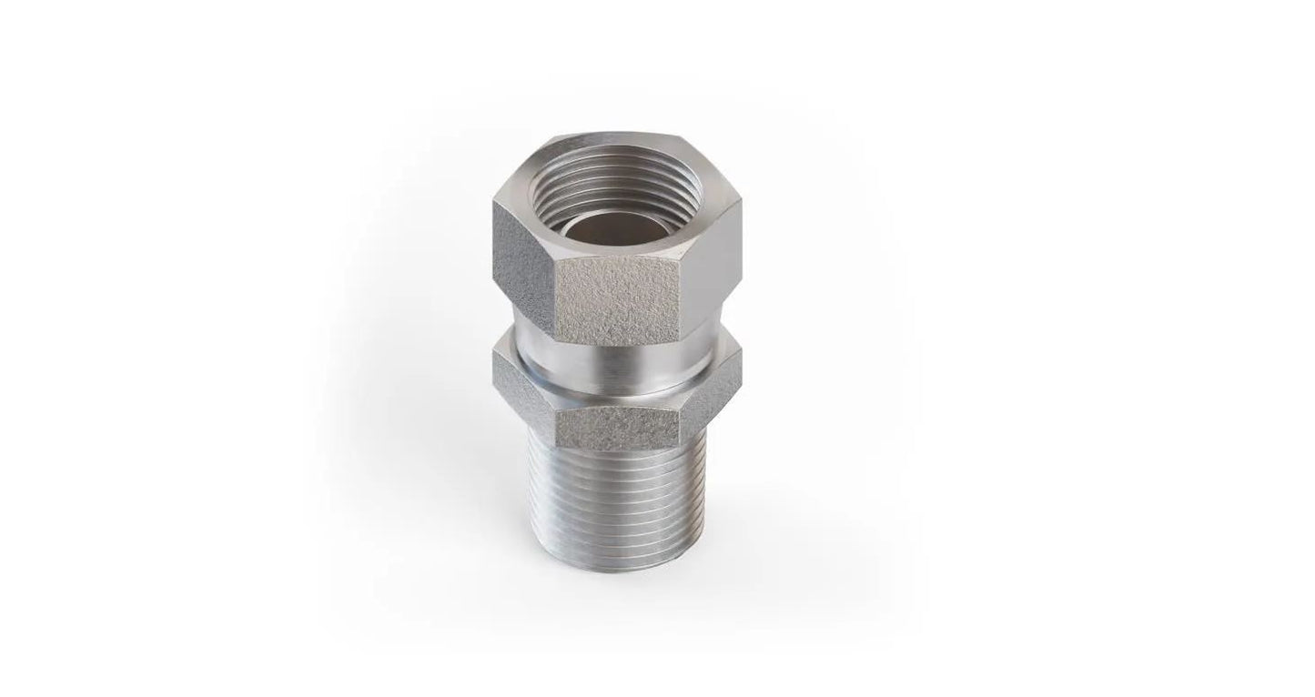 1404-R Male Pipe - Female Pipe Swivel Union Restricted