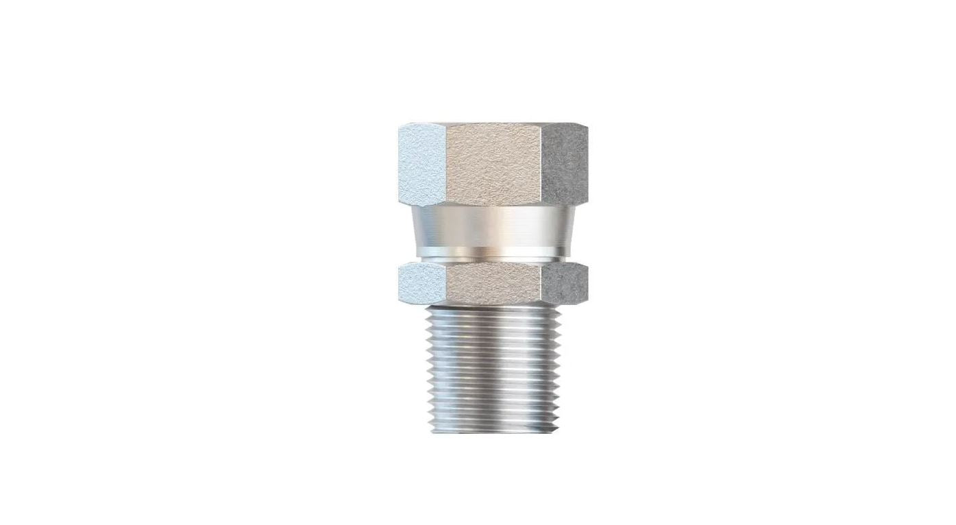 1404-R Male Pipe - Female Pipe Swivel Union Restricted