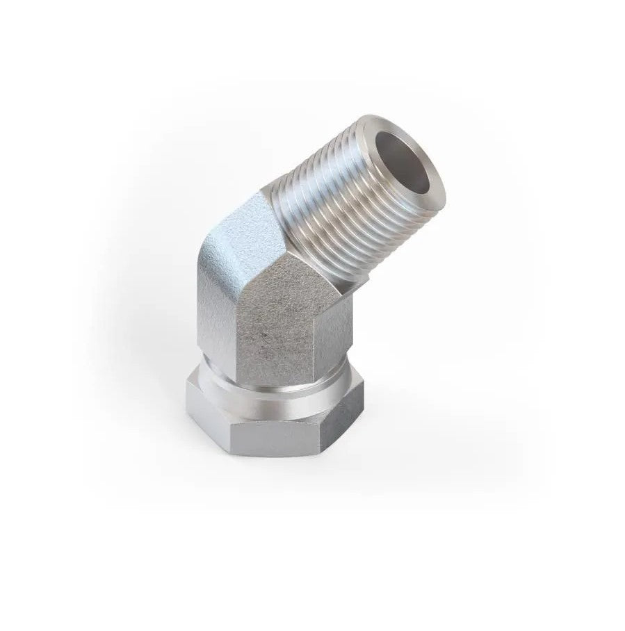 1503 Male Pipe - Female Pipe Swivel Elbow 45 Degree