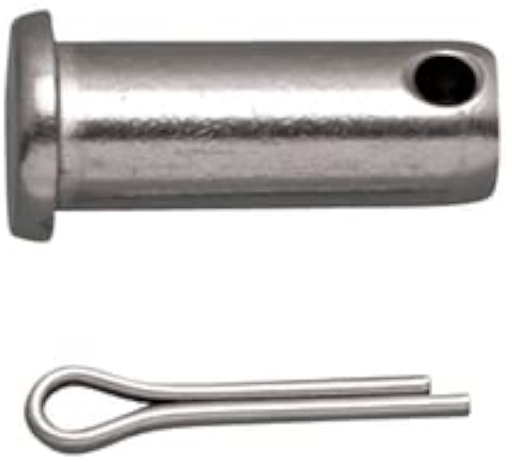 CLEVIS PIN 5/8 X 2.25 STEEL ZYC W/COTTER PIN