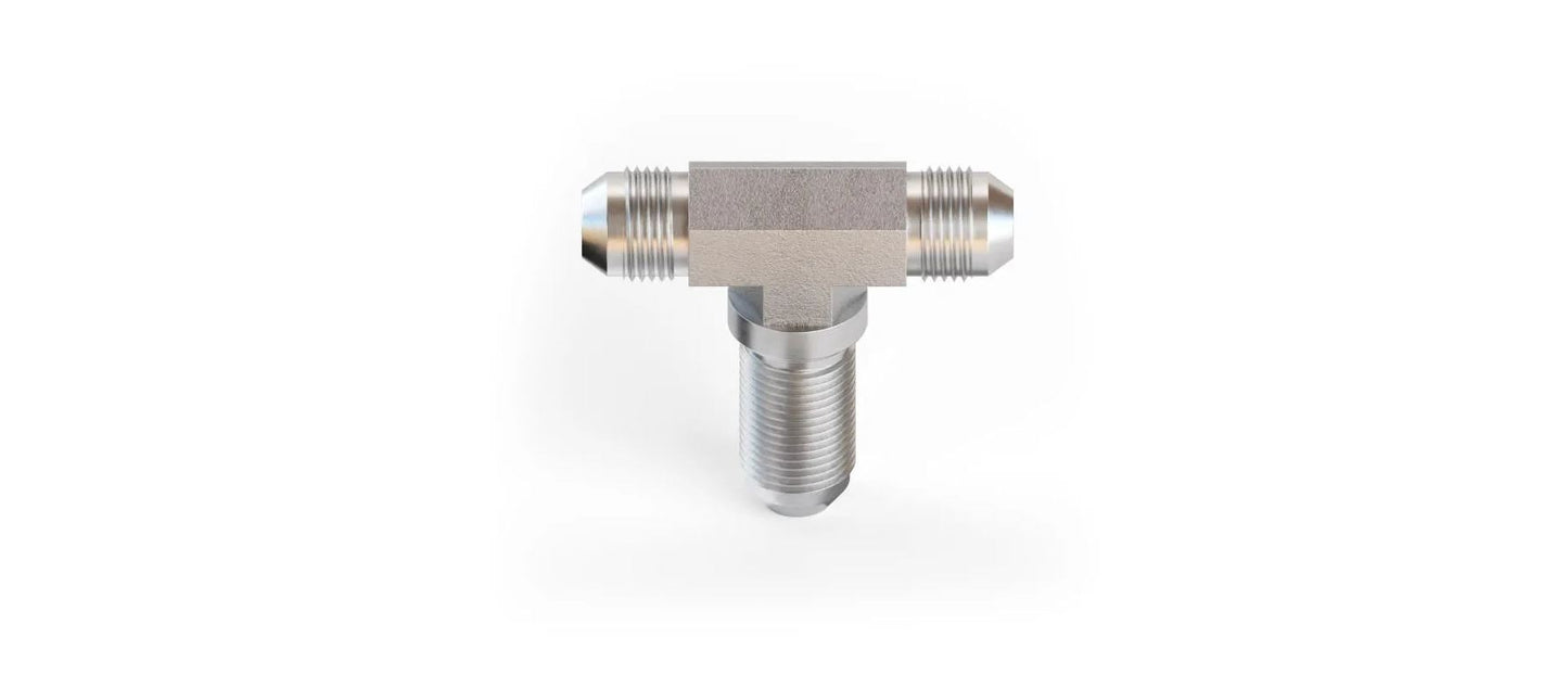 2703 Male Jic - Male Jic - Male Jic Bulkhead Branch Tee