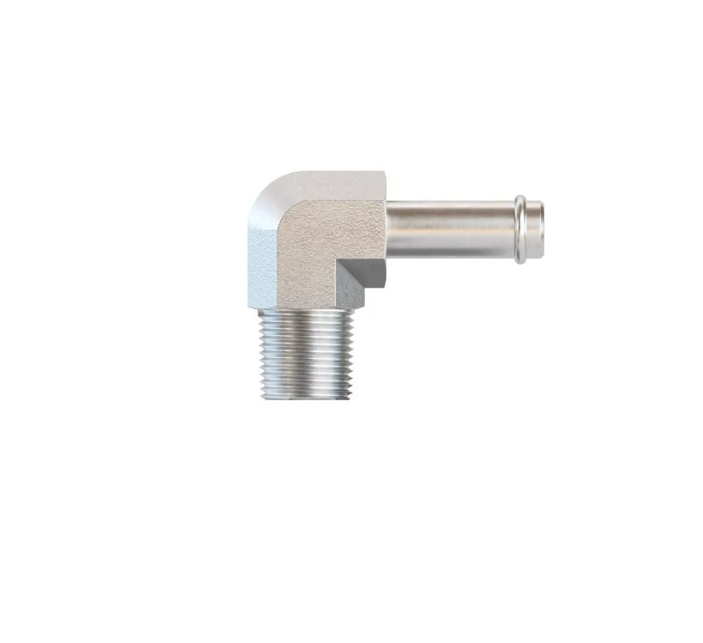 4501 Beaded Hose - Male Pipe Elbow 90 Degree