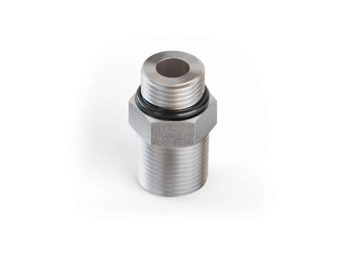 6401 Male Oring - Male Pipe Connector