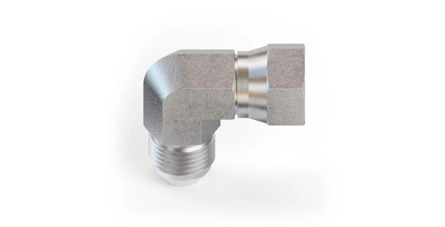 6500 Male Jic - Female Jic Swivel Elbow 90 Degree