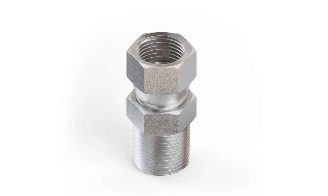 FEMALE JIC SWIVEL TO MALE PIPE CONNECTOR 6505