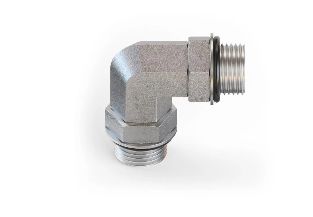 6807 Male Oring - Male Oring Adjustable Elbow 90 Degree