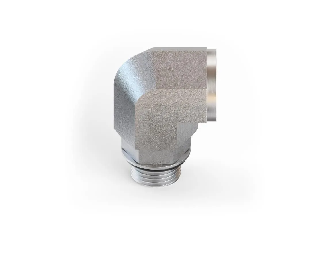 6815 Male Oring - Female Oring Elbow 90 Degree