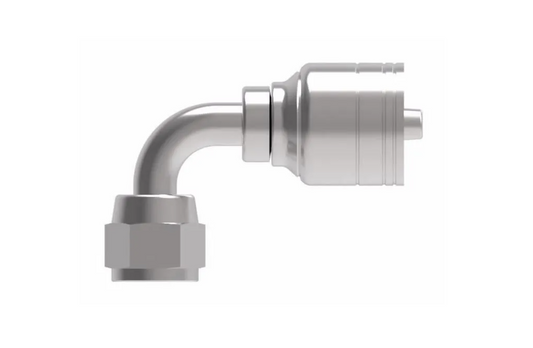 37 DEGREE FEMALE JIC SWIVEL LONG DROP 90 DEGREE