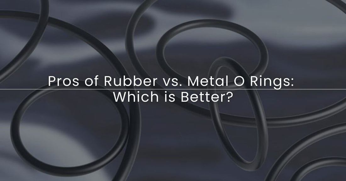 O Rings Vs Square Rings Pros of Rubber vs. Metal O Rings: Which is Better? – Hydraulic Warehouse
