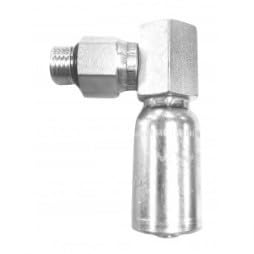 MR. HYDRAULIC MALE BOSS O-RING SWIVEL 90 DEG LEAK-RESISTANT SEAL BLOCK STYLE
