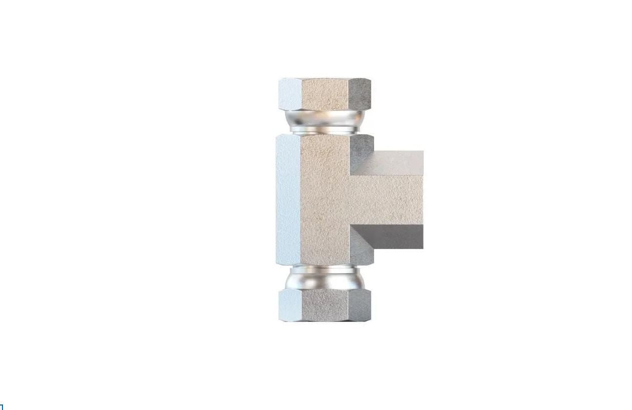 1602 Female Pipe - Female Pipe Swivel - Female Pipe Swivel Tee