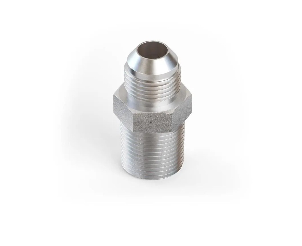 2404 Male Jic - Male Pipe Connector