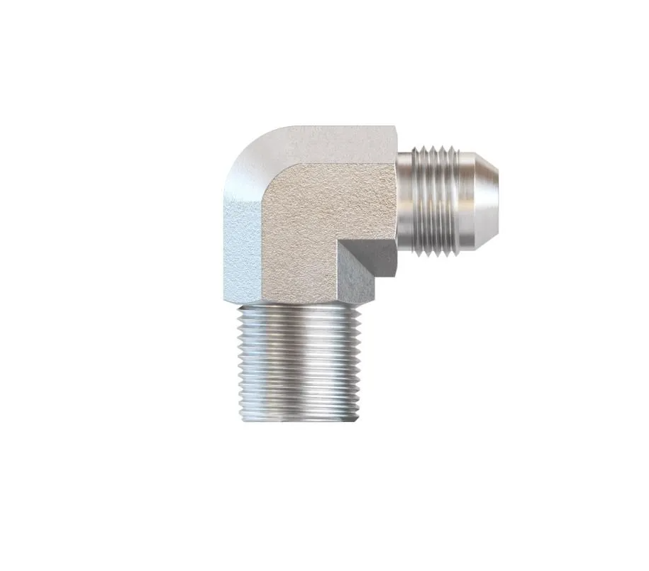 2501 Male Jic - Male Pipe Elbow 90 Degree