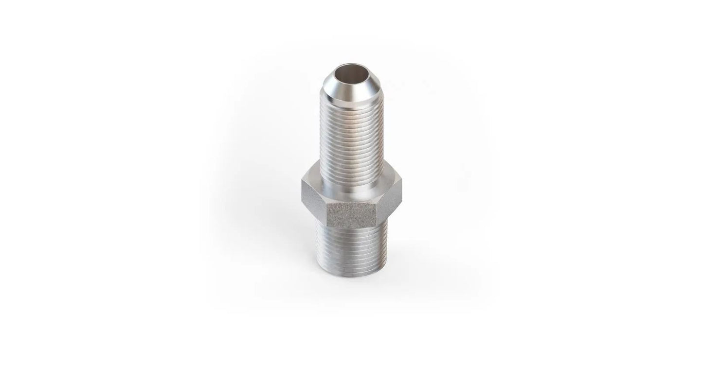 2706 Male Jic - Male Pipe Bulkhead