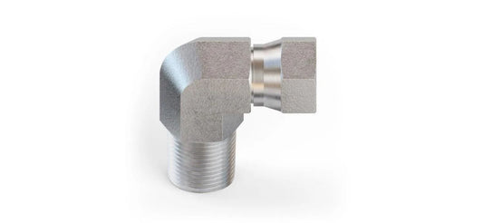 6501 Female Jic Swivel - Male Pipe Elbow 90 Degree