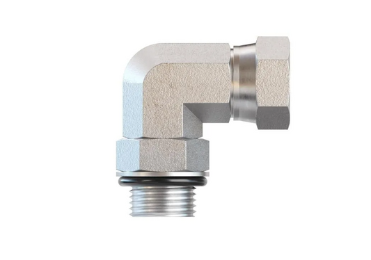 6809 Male Oring - Female Jic Swivel Elbow 90 Degree