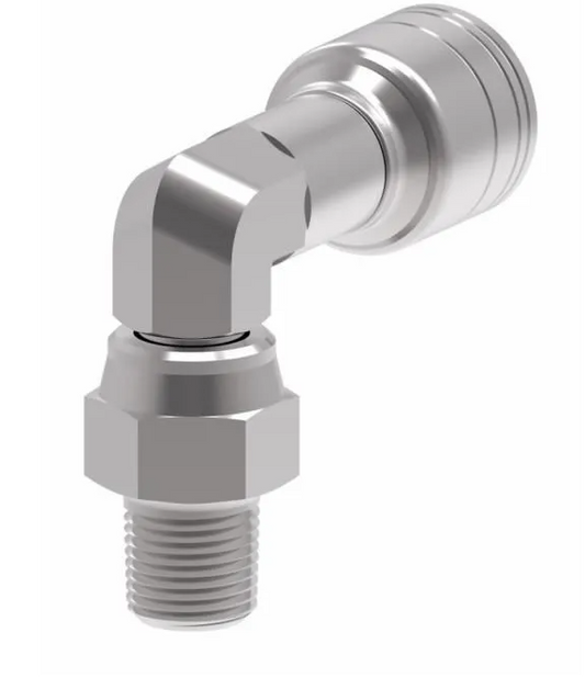 MALE PIPE SWIVEL 90 DEGREE ELBOW