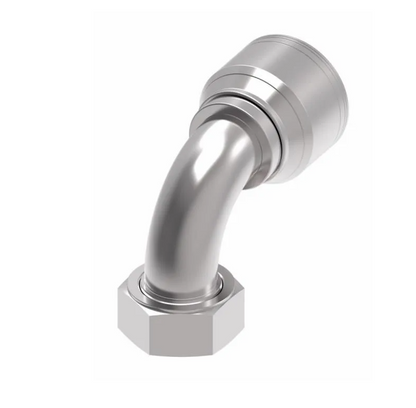 MR. HYDRAULIC O-RING FACE SEAL 90 DEGREE BENT TUBE FEMALE SWIVEL