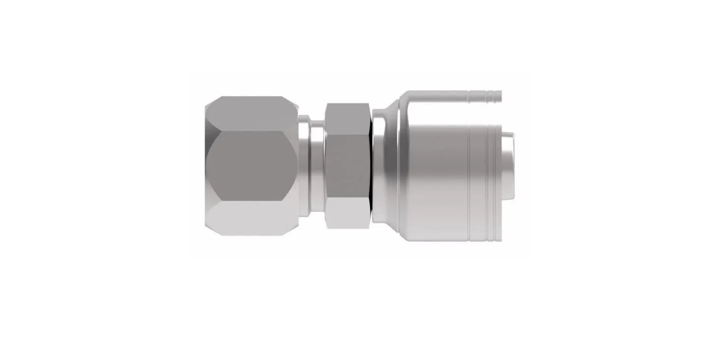 FLARELESS COMPRESSION WITH NUT AND SLEEVE PER SAE J515 BITE TO WIRE