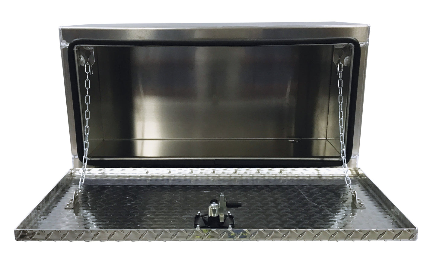 MR. HYDRAULIC 18"X18"X30" DIAMOND TREAD ALUMINUM UNDERBODY TRUCK BOX REPLACES BUYERS 1705103