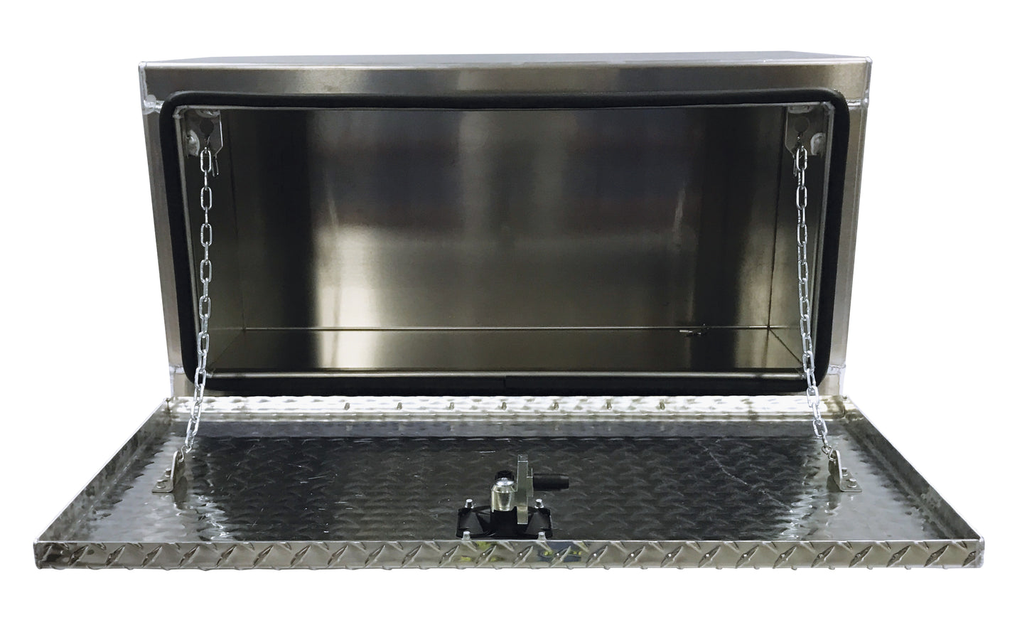 MR. HYDRAULIC 18"X18"X36" DIAMOND TREAD ALUMINUM UNDERBODY TRUCK BOX REPLACES BUYERS 1705105