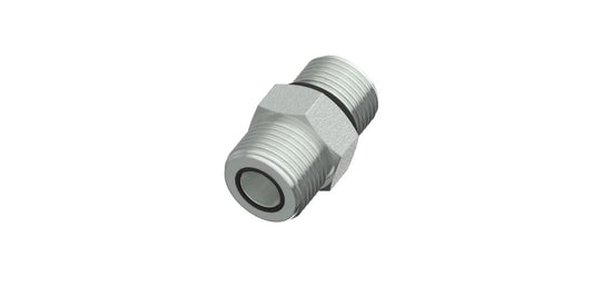 FF-6400 Flat Face Male Oring - Male Oring Connector