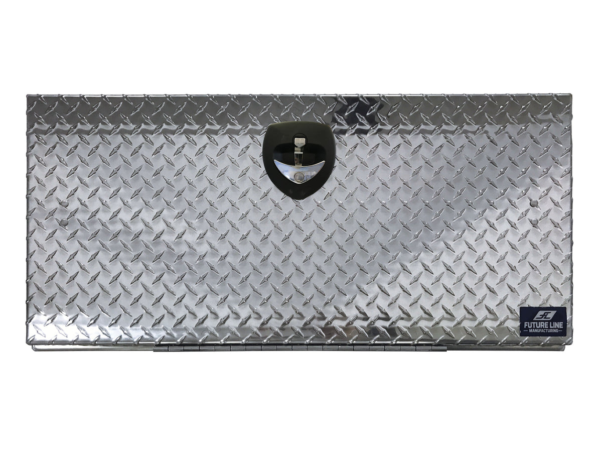 MR. HYDRAULIC 18"X18"X30" DIAMOND TREAD ALUMINUM UNDERBODY TRUCK BOX REPLACES BUYERS 1705103