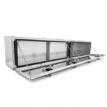MR. HYDRAULIC 18"X16"X96" DIAMOND TREAD ALUMINUM TOPSIDER TRUCK BOX REPLACES BUYERS 1701568