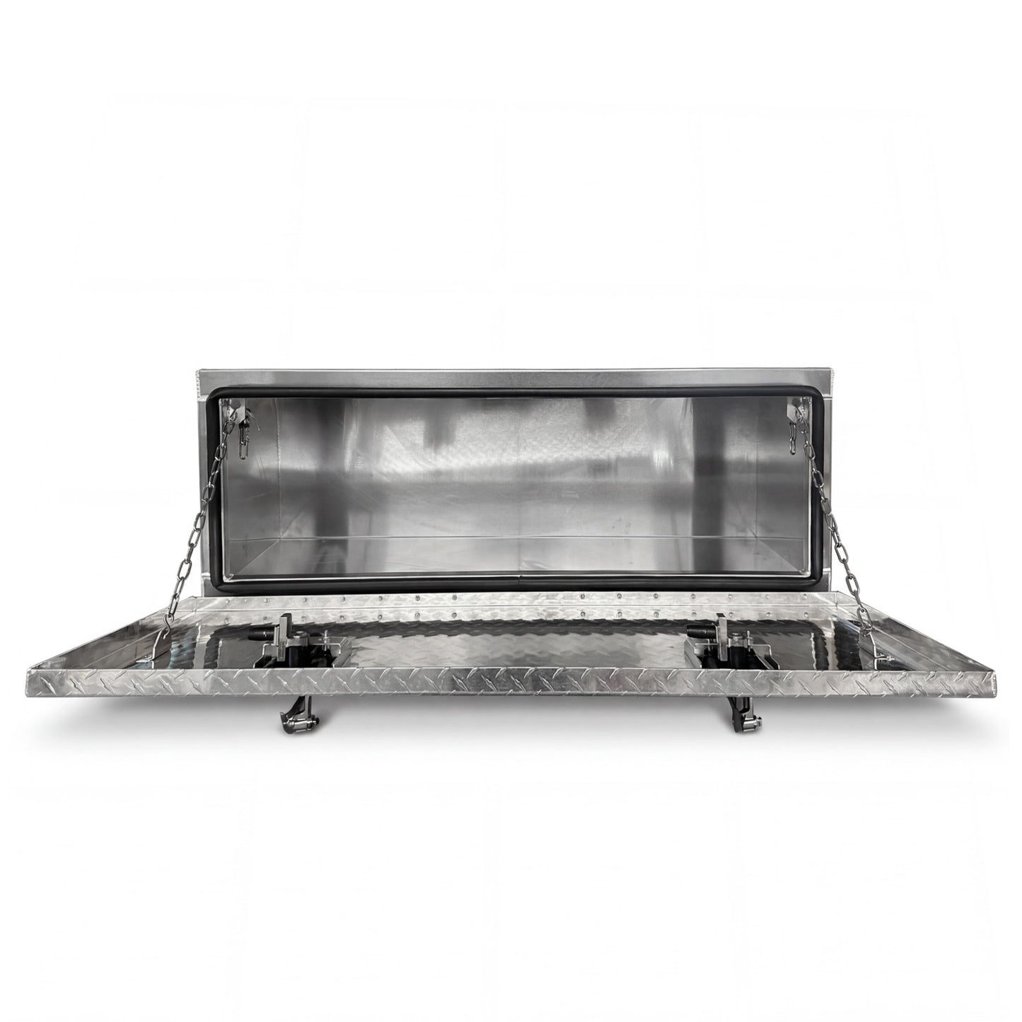 MR. HYDRAULIC 18"X18"X48" DIAMOND TREAD ALUMINUM UNDERBODY TRUCK BOX REPLACES BUYERS 1705110