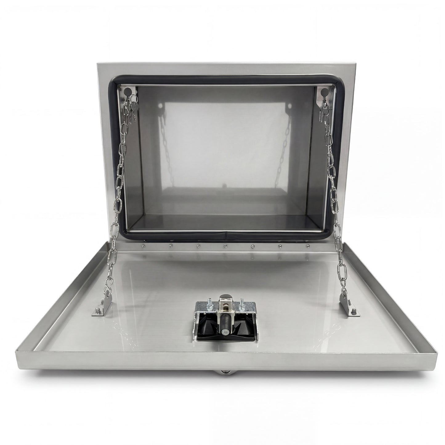 MR. HYDRAULIC 18"X18"X24" STAINLESS STEEL UNDERBODY TRUCK BOX REPLACES BUYERS 1702650