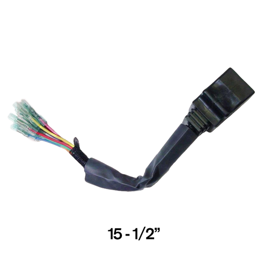VEHICLE SIDE PIGTAIL 11 PIN CONNECTOR REPLACES BOSS PART MSC03752