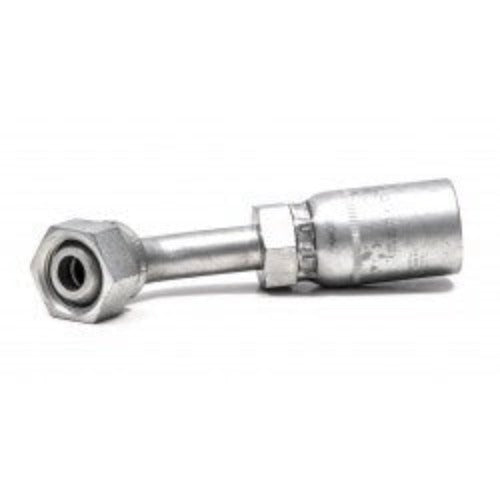 37 DEG. FEMALE JIC SWIVEL 45 DEG. BENT TUBE