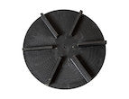 REPLACES 9240016A SAM PLOW PARTS, REPLACEMENT 18 INCH UNIVERSAL POLY CLOCKWISE SPINNER