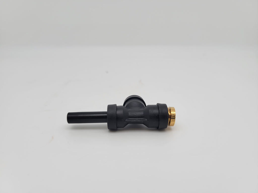 G38-1087-040404 1/4 Tee J2494 PTC to J2494 PTC to 1/4 stem