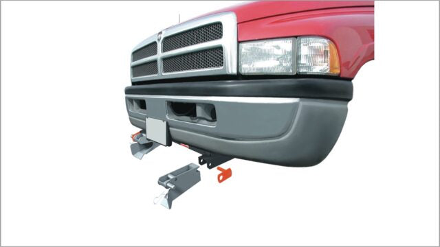 Receiver Set for Western UltraMount Snow Plows Blades 76718 76722 DS & PS