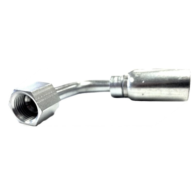 FEMALE 90 DEG BENT TUBE SWIVEL