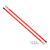 REPLACES 1308110 SAM PLOW PARTS, 3/4 X 36 INCH FLUORESCENT ORANGE BOLT-ON BUMPER MARKER SIGHT RODS WITH HARDWARE